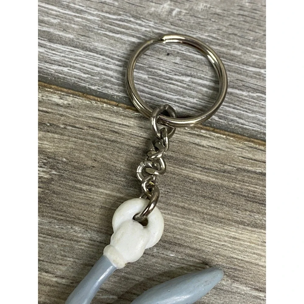 Vintage‎ 1988 Bugs Bunny Applause Keychain Looney Tunes PVC Figure Carrot 4.5